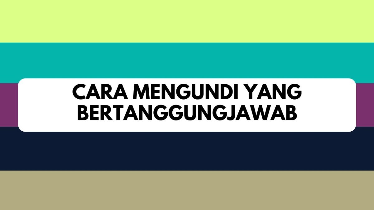 Video: Cara Mengundi yang Bertanggungjawab